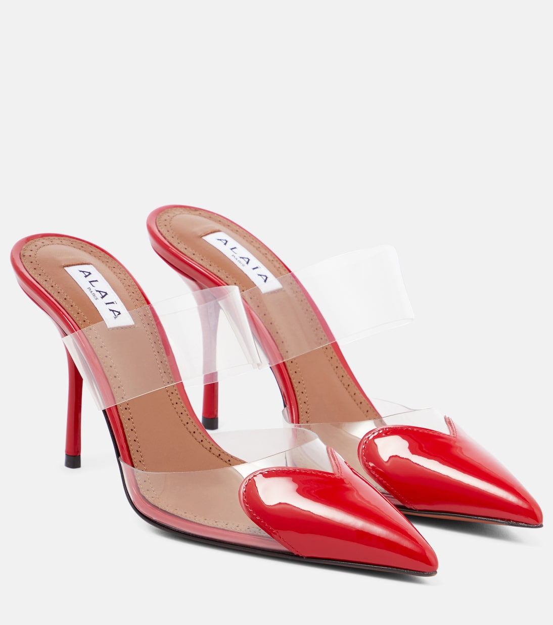 ALÄI SANDAL HEELS RED