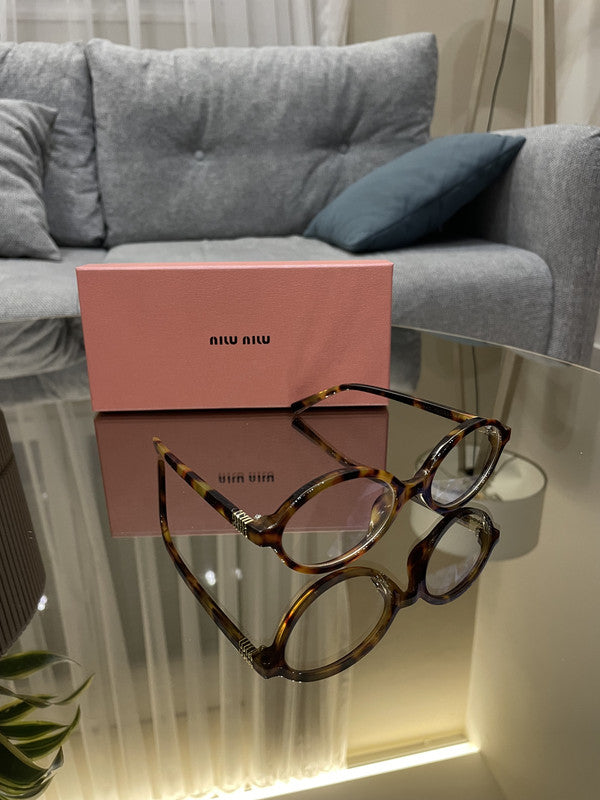 HAVANA PRINT GLASSES