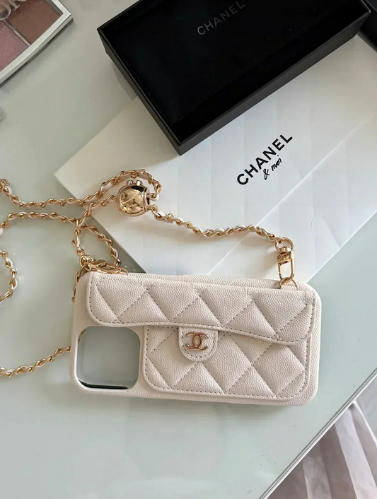 NELLY WHITE PHONE CASE