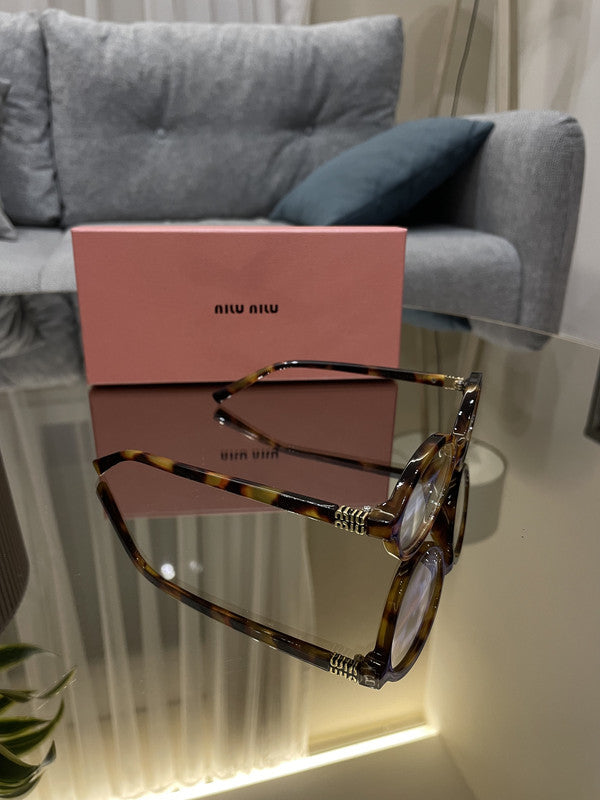 HAVANA PRINT GLASSES