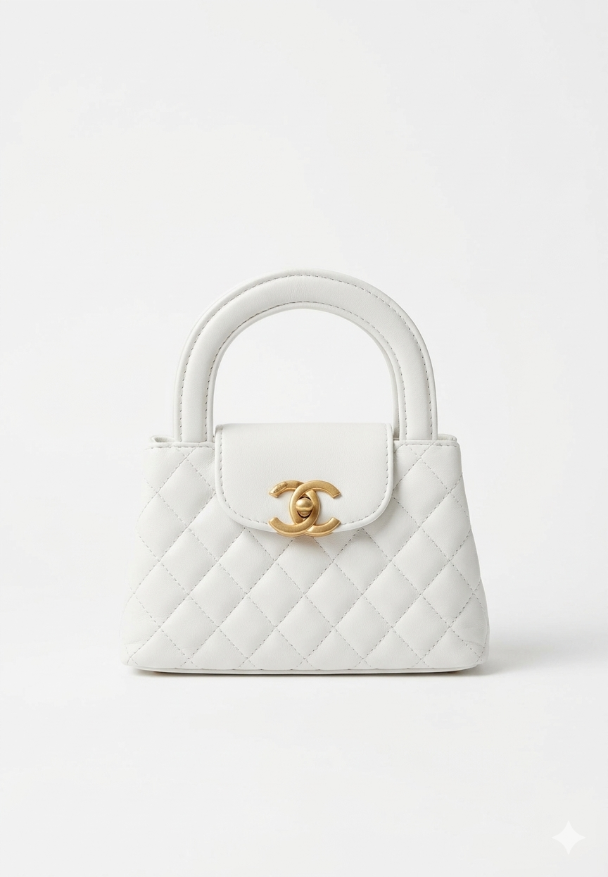 WHITE KELLY BAG