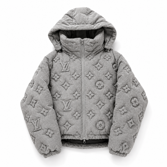 ICONIC PUFFER COAT GRAY