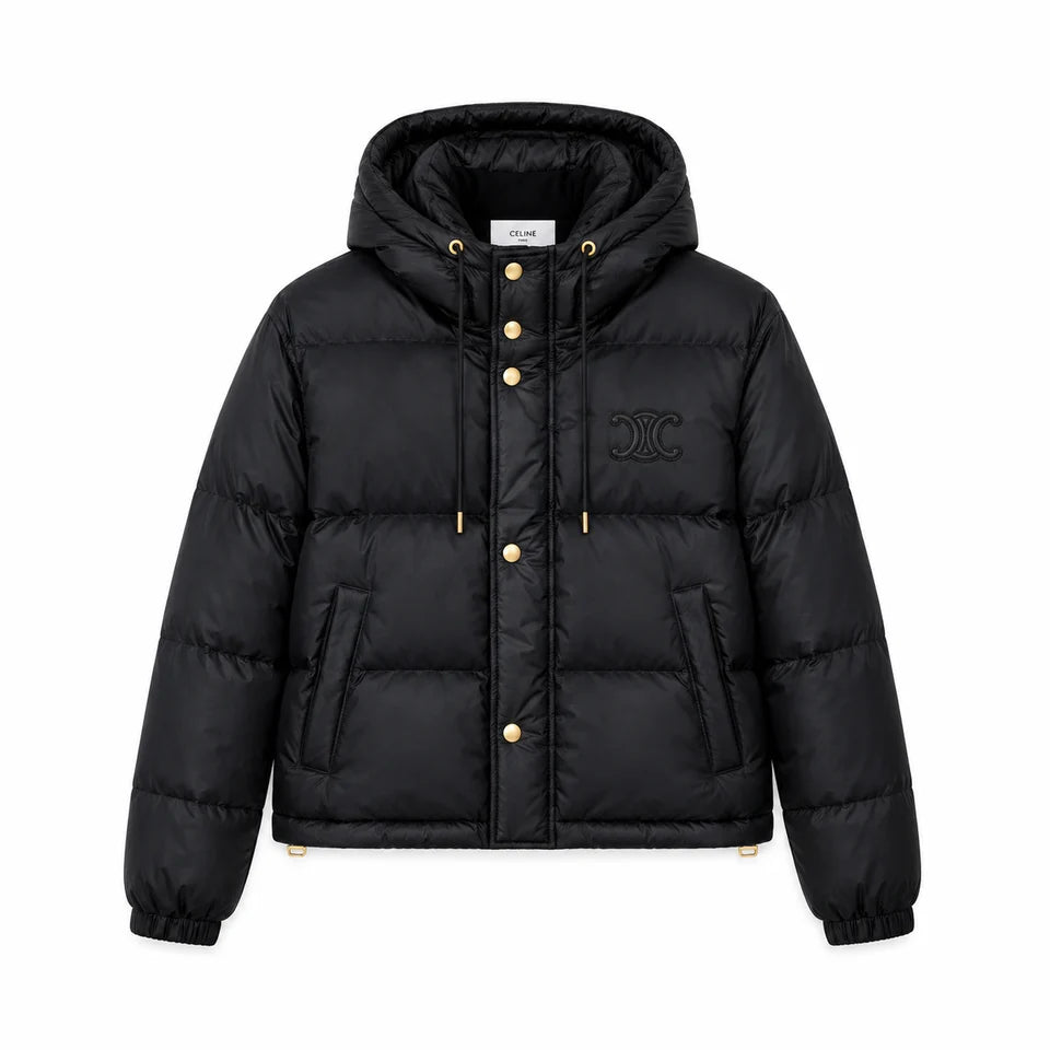 DETACHABLE COAT BLACK