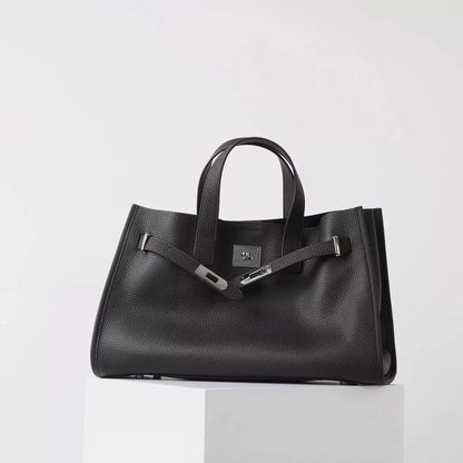 LOHA | BLACK LARGE TOTE BAG