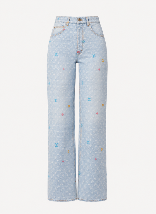 LIGHT MONOGRAM JEANS