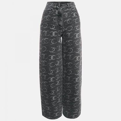 GREY SEQUIN JEANS